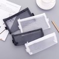 thumbnail image 4 of Material escolar de oficina Transparente Malla Pluma Estuche Bolsa Lápiz Bolsa Estudiantes, 4 of 5