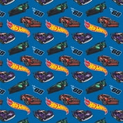 Danilo Promotions LTD PresNok Hot Wheels Birthday Wrapping Paper - 2 Sheets and 2 Tags
