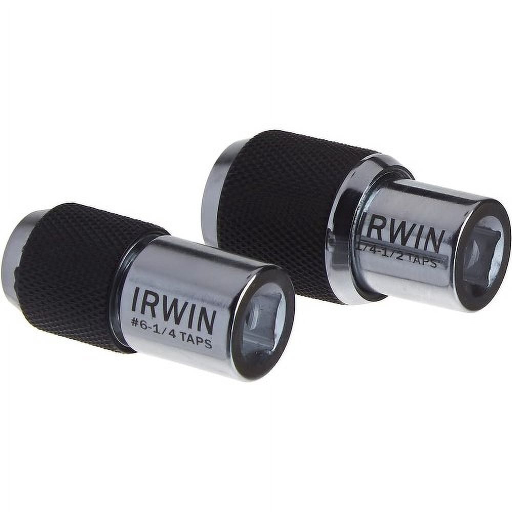 IRWIN 2-Piece Adjustable Tap Socket Set (3095001) - Hex Style For Changing Tap Threads, 5 Pack