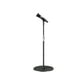 thumbnail image 2 of Soporte de micrófono de suelo, soporte para micrófono, estante ajustable multifuncional con pedestal. sin bandeja de soporte, 2 of 9