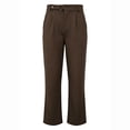 thumbnail image 5 of Men's Relaxed Fit Wide Leg Stretch Golf & Dress Work Pants All Day Comfort Performance Trousers for Business & Suit, 5 of 5