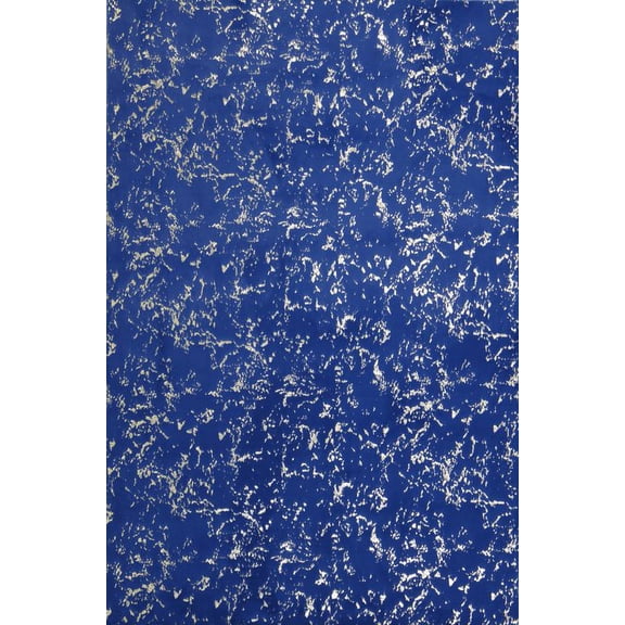 Brea Area Rug / Blue-Gold - 5'x7'6"