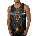 thumbnail image 5 of IROINNID Men's Cotton Sleeveless T Shirts Tank Tops, Summer Breathable & Moisture Wicking with Odor Control, 5 of 7
