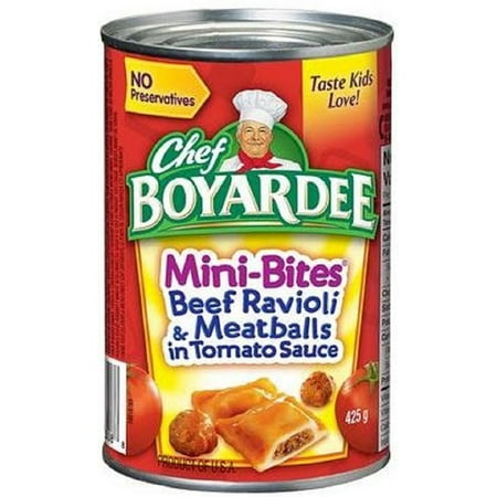 Chef Boyardee® Mini-Bites Beef Ravioli And Meatballs in Tomato Sauce
