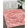 thumbnail image 2 of Ahgly Company Indoor Square Traditional Red Persian Area Rugs, 5' Square, 2 of 6