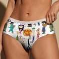 thumbnail image 2 of Phineas And Ferb Womens Underwear Soft Breathable Brief Lace Panty Stretch Hipster Underpants Ladies Panties 5XL, 2 of 7