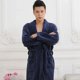 thumbnail image 4 of 2pc DIY Coral Velvet Custom Embroidery Bathrobe Men Nightgown Warm Women Yukata Long Bath Robe Custom Embroidery Logo Sleepwear, 4 of 5