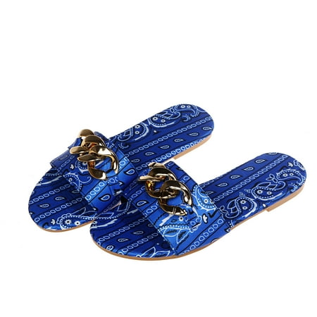 

Slippers for Womens Slippers Flip Flops Women Beach Sandals Anti-Skid Flip Flops Flat Bottomed Casual Beach Slippers F D177