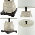 thumbnail image 6 of JONATHAN Y Justina 16" Ceramic Mini LED Table Lamp, Antique White, JYL3014B, 6 of 6