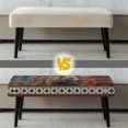 thumbnail image 6 of Yuyamidu Aztec Bench Cover for Dining Table Bear Washable Removable Bench Slipcover for Living Room Non Slip Rectangle Seat Protector Gift for Holiday, 6 of 8