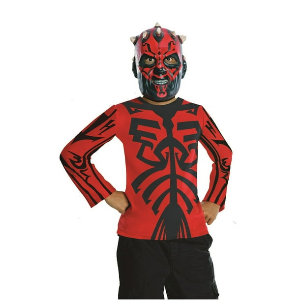 Star Wars Boys Darth Maul Costume Walmart Com Walmart Com