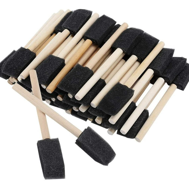 Foam Sponge Makeup Brush Price Sponge Paint Brushes With Wood