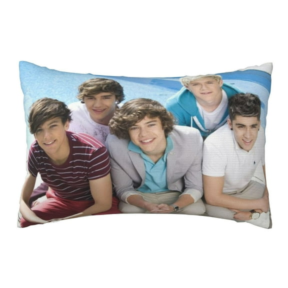 One Direction Pillowcase decoration waist pillowcase sofa bed cushion suitable for bedroom bed sleeping. 20 x 30 inch