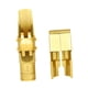 thumbnail image 3 of Boquilla de latón para saxofón alto con tapa y cierre de saxofón, práctica, resistente al desgarro, portátil para amantes de la música y principiantes 5C, 3 of 10