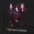 thumbnail image 2 of Vampire Diaries Company of Three Unisex Adult T Shirt (Medium) Black, 2 of 6