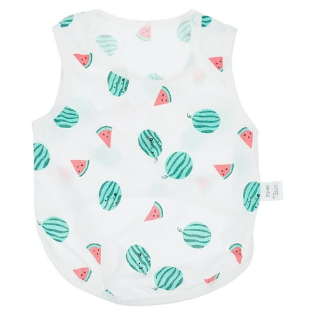 

Frcolor Baby Sleeveless Bodysuit Shirt Clothes Newbornsleeping Tank Tops Sacks Clothing Unisex Summer Infant