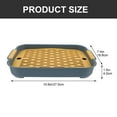 thumbnail image 2 of Caja de arena de conejo hámster rectangular boily bun. Box de arena entrenamiento de conejo para ir al baño, 2 of 7