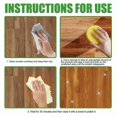 thumbnail image 2 of Wood Floor Scratch Repair Beeswax Polish for Home Use Color Restoration and Surface Brightening Solution Natural Wax Treatment, 2 of 5