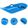 thumbnail image 1 of Snow Sledge Snow Sledge With Pull Rope Toboggan Sledge Snow Sledge High Performance Toboggan Sledge Snow Sand Grass Sledge Slider With Pull Rope For Children Adults, 1 of 8