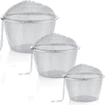 thumbnail image 1 of 3 Pieces Ultrasonic Cleaner Baskets Ultrasonic Cleaning Solution Ultrasonic Parts Cleaner Jewelry Steam Cleaner Basket, 1 of 7