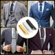 thumbnail image 5 of Jumpingount Conjunto de alfiler de corbata de acero inoxidable de amplia aplicación para un aspecto simple y moderno Alfiler de corbata delgado Accesorios de disfraces, 5 of 6