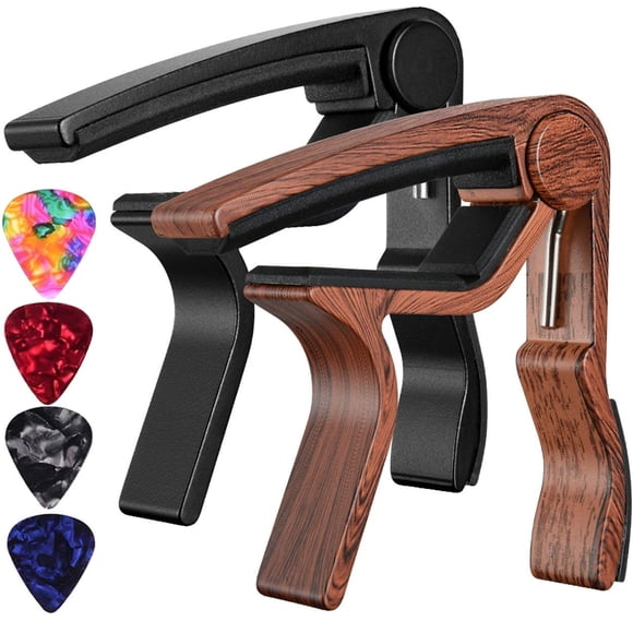 Capo Guitarra Capo Para Ukelele Eléctrico Acústico Guitarra Kapo 2Pack