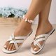 thumbnail image 5 of Mujeres Zapatillas Al Aire Libre de Moda Casual Versátil Envolvente Tacón Bajo Tamaño Mayor Primavera/Verano Estilo de Moda Y Cómodo, 5 of 9