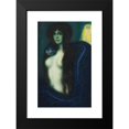 thumbnail image 2 of Franz von Stuck 12x18 Black Modern Framed Museum Art Print Titled - The Sin (The Sin), 2 of 5