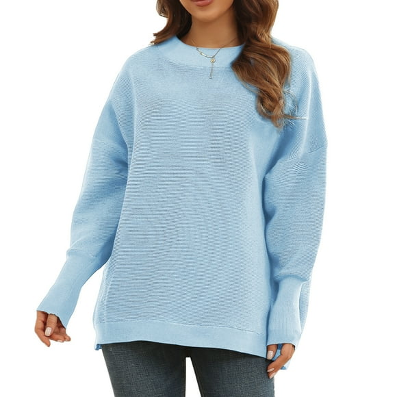Long Sleeved Sweater,Long Sleeved Sweater Women Pullover Sweater Knitted Pullover Tops Best in Class