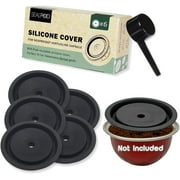 SEALPOD Reusable Coffee Capsule Covers - Refillable for Vertuo Plus, Pop, Delonghi ENV - Enhance Your Coffee Experience