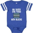thumbnail image 3 of Inktastic Mechanic Dad Funny Auto Boys or Girls Baby Bodysuit, 3 of 5
