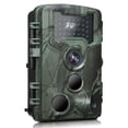 thumbnail image 1 of Camara Caceria Deportiva Vigilancia Espia Trampa Vision Nocturna infrarojos 36mp 120° con pantalla adentro, detector de movimiento fullHd 1080p aprueba de agua ip66 de Gogo electronics Color Camuflaje, 1 of 11