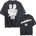 thumbnail image 3 of Camiseta de Anime Slam Dunk para hombres y mujeres, camisetas Retro lavadas, 100% algodón, Sakuragi, Hanamichi, kaade, Rukawa, Tops de Manga japonesa, 3 of 4