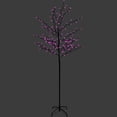 thumbnail image 3 of Northlight Pre-Lit Sakura Cherry Blossom Flower Artificial Tree - 6' - Pink LED Lights, 3 of 8