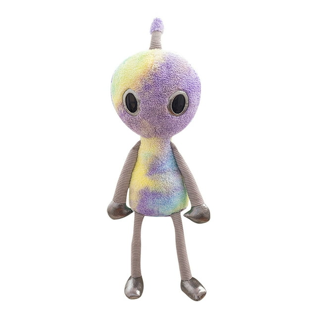 LSLJS Cute Dazzling Color Long-Legged Alien Doll Plush Toy Boy Girl Birthday Gift