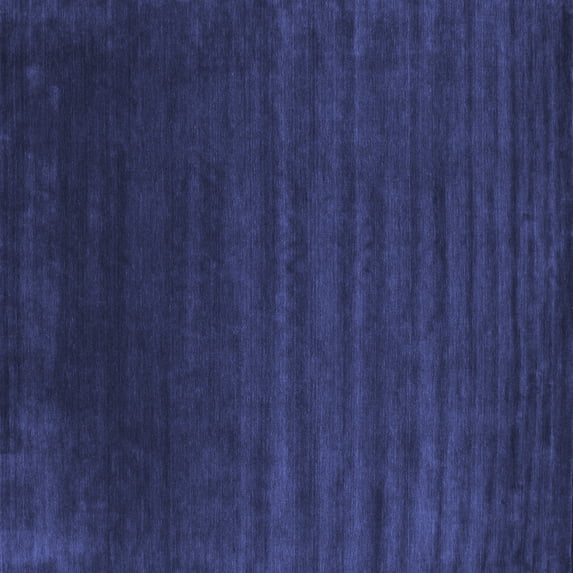 Ahgly Company Indoor Square Abstract Blue Contemporary Area Rugs, 5' Square