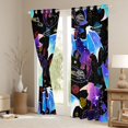 thumbnail image 3 of Homewish Children Magical Dragon Blackout Curtains Set of 2 (52x84 Each),Cartoon Animal Window Curtains,Universe Galaxy Planet Curtains and Drapes,Microfiber Bedroom Decor, 3 of 6