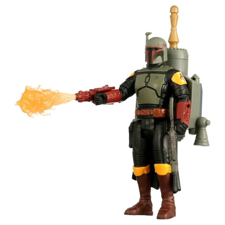 Star Wars Epic Hero Series Boba Fett Action Figure & 4 Accessories