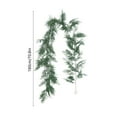 thumbnail image 2 of PALIFEUR Christmas Garland - Cedar Pines Garlands for Christmas Decorations, 71 inch Fall Christmas Garlands for Mantle Wall Fireplace Holiday Party Decor, 2 of 6
