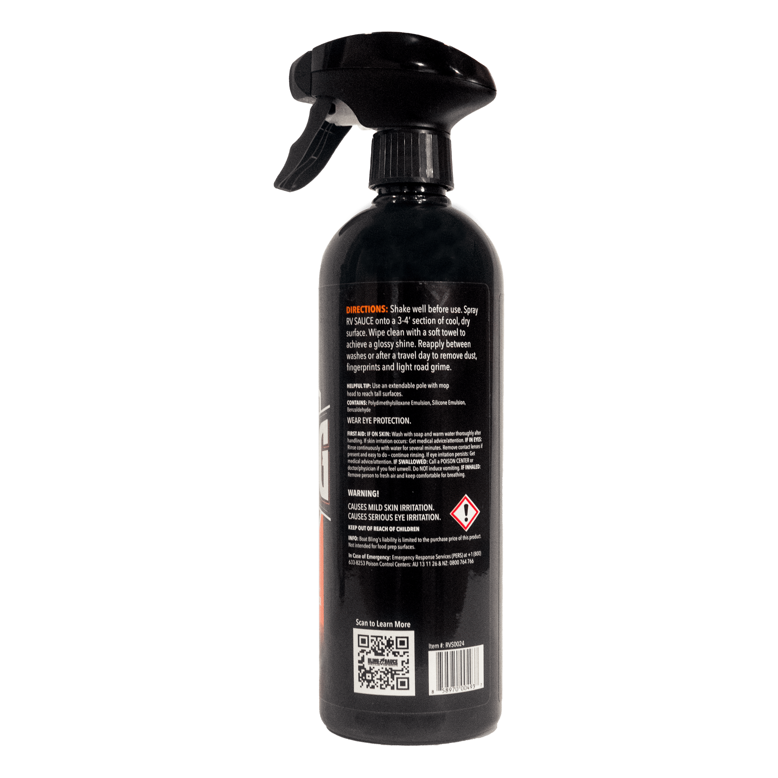Boat Bling RV Sauce Ceramic Quick Detailer – 24 oz