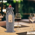 thumbnail image 5 of Mouliraty 12 Pcs Burlap Wine Gift Bags, Linen Wine Bottle Bag Set Wine Bottle Set Linen Tag Red Wine Packaging Bag, for Christmas, Wedding, Travel, Birthday, Holiday Party, 5 of 5