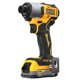 thumbnail image 2 of Kit de atornillador de impacto DEWALT 20V sin escobillas, 2 of 4
