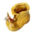 thumbnail image 4 of jicheng Pen Holder Boots Statue Collectible Artwork Desktop Gift Makeup Brush Holder Yellow, 4 of 9