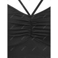 thumbnail image 4 of Camiseta Sin Mangas Encaje Recortado Top Tamaño Plus Rosegal  Camisetas sin mangas de talla grande, 4 of 5