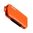 thumbnail image 4 of homeholiday SD Card Storage Case 24 Slots Waterproof Memory Card Holder Portable Plastic CF TF Storage Box, Orange, 4 of 9