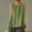 Green, variant on Njoeus Tank Tops for Women 2025 Boho Tops for Women Womens Tank Tops Summer Sleeveless Round Neck Oversized T-Shirt Loose Fitted Trendy Blouse Solid Crinkle-Washed Tunic Shirts Workout Tank Tops Woman