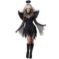 thumbnail image 1 of REDHOTYPE Costume Cosplay Carnaval Halloween Adulte Femme Démon Ange Costume de Fête Combinaison Robe de Mariage, 1 of 4