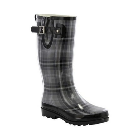 Women's Western Chief Highland Plaid Rain Boot