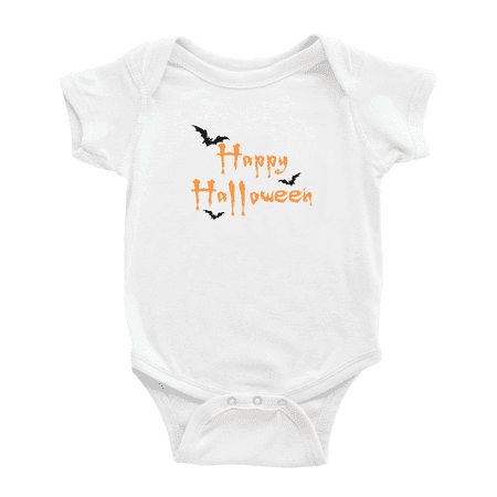 

Happy Halloween Funny Infant Boys Girl Baby Bodysuit