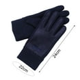 thumbnail image 6 of Winter Gloves for Men Women Elastic Cuff - Thermal Soft Knit Lining, 6 of 8